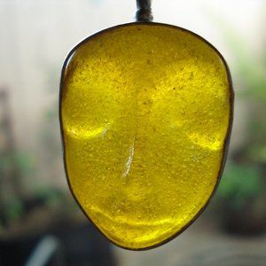 Venusian Art Glass Pendant. ONE OF A KIND